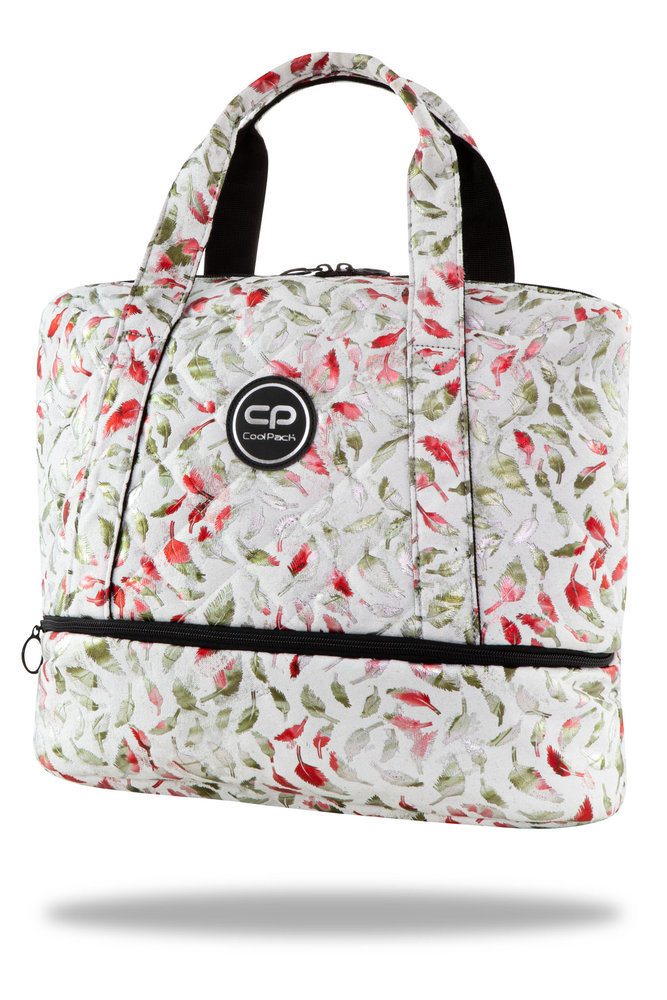 Чанта Coolpack Luna Feathers White 1