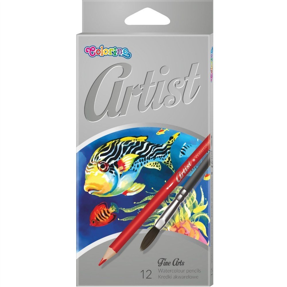 Цветни акварелни моливи Colorino Artist 12 цвята 1