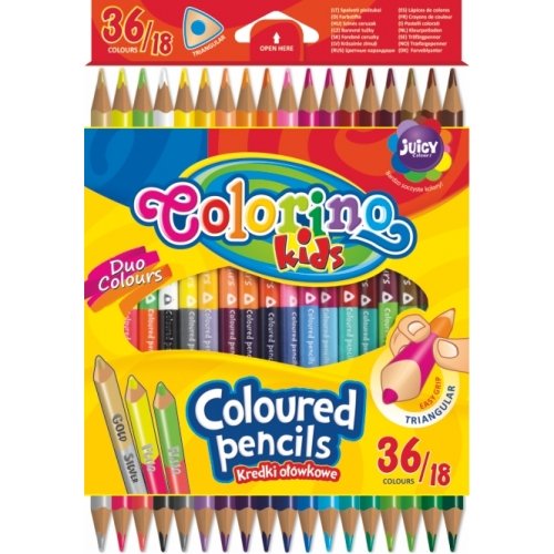 Цветни моливи Colorino 36 цвята,18 бр. 1