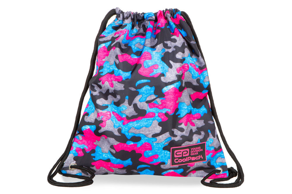 Спортна торба  COOLPACK - SPRINT LINE - CAMO FUSION PINK 1