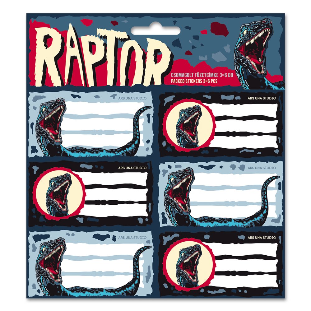 Ученически етикети Ars Una Raptor 1