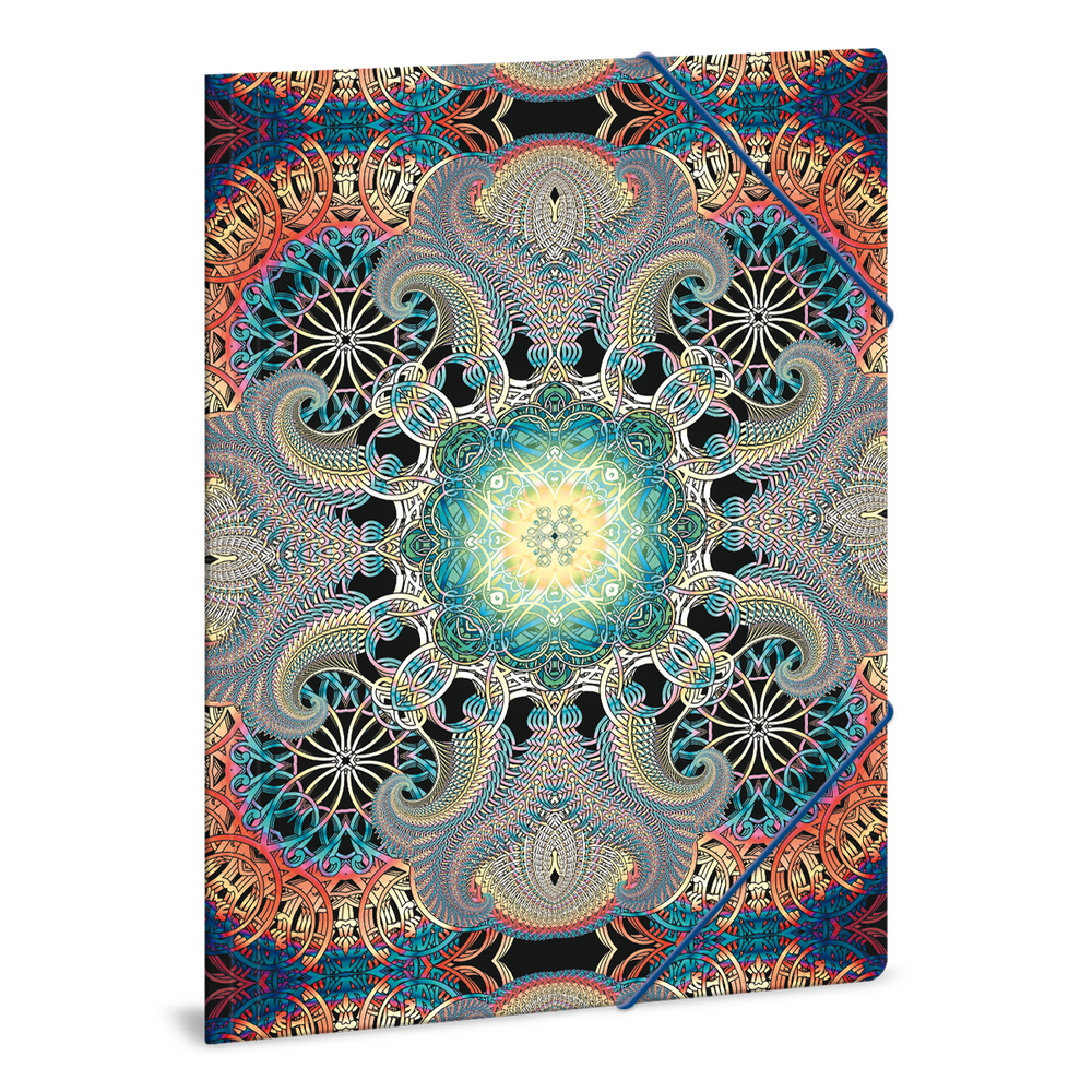 Папка с ластик A4 Ars Una Mandala Line 1
