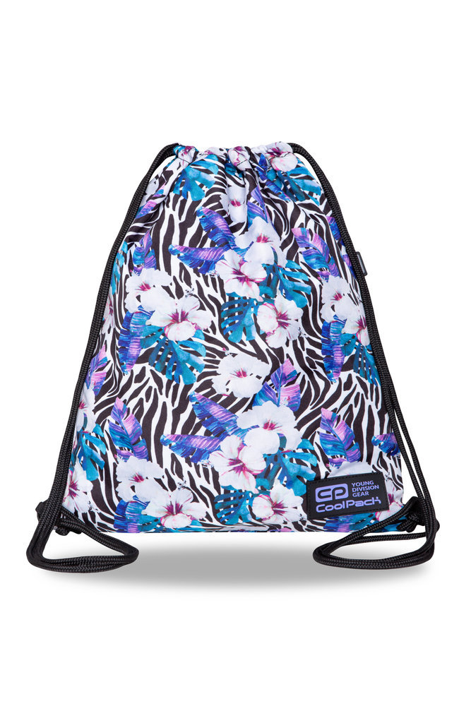 Спортна торба COOLPACK - SOLO L - FLOWER ZEBRA 1
