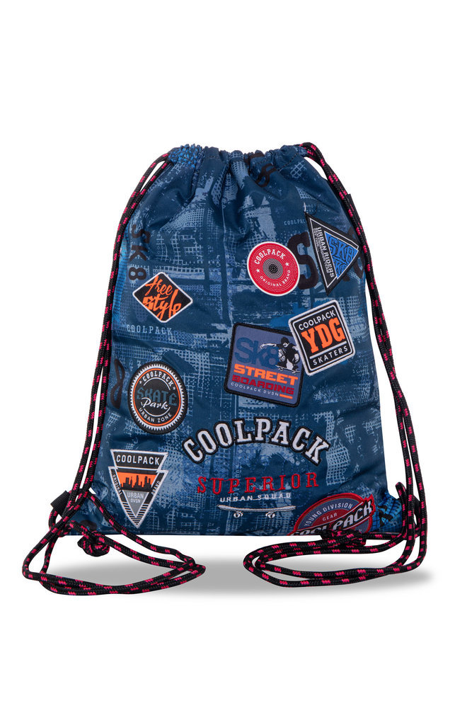 Спортна торба Coolpack SPRINT Badges B`Blue 1