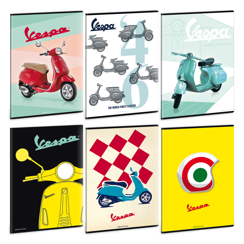 Тетрадка А4 Ars Una Vespa 1