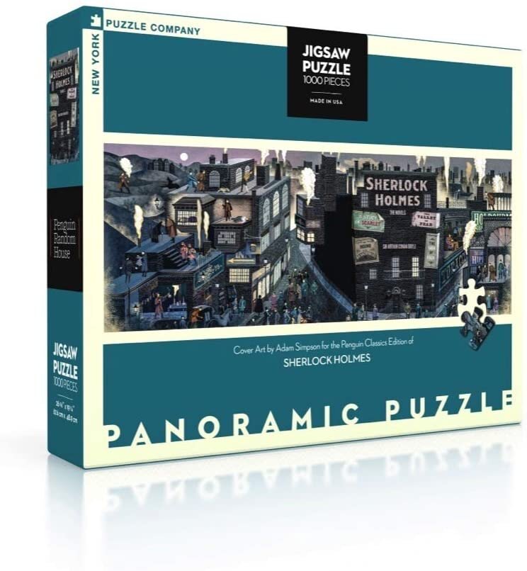 Панорамен пъзел New York Puzzle от 1000 части - Шерлок Холмс 1