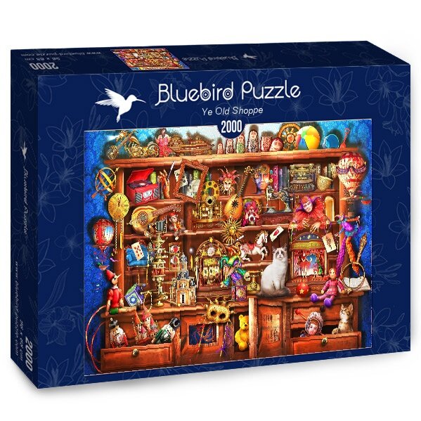 Пъзел Bluebird от 2000 части - Винтидж магазин 1