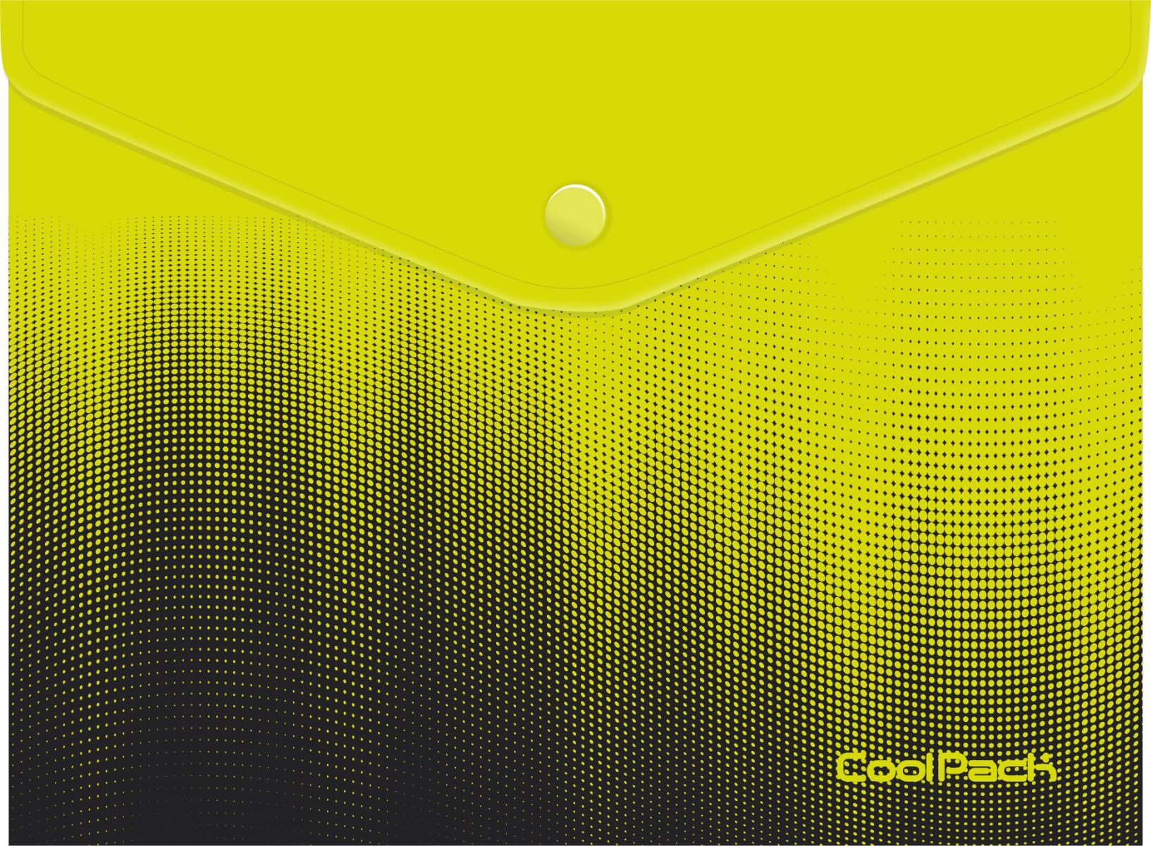 Папка с копче A4 Gradient Lemon 1