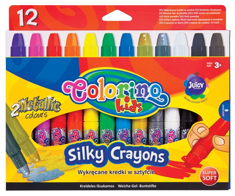 Пастели Silky 12 цвята 1