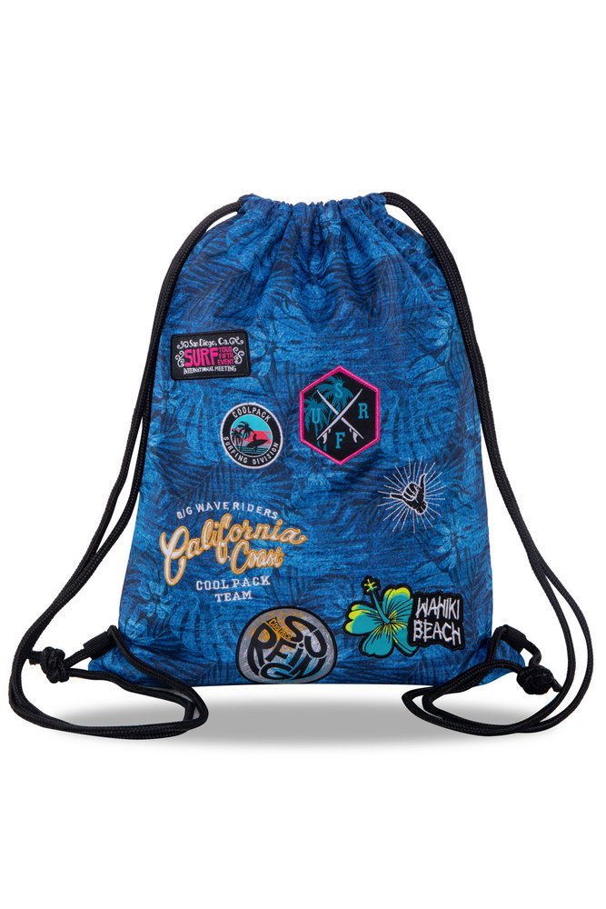 Спортна торба Coolpack SPRINT Badges G BLUE 1
