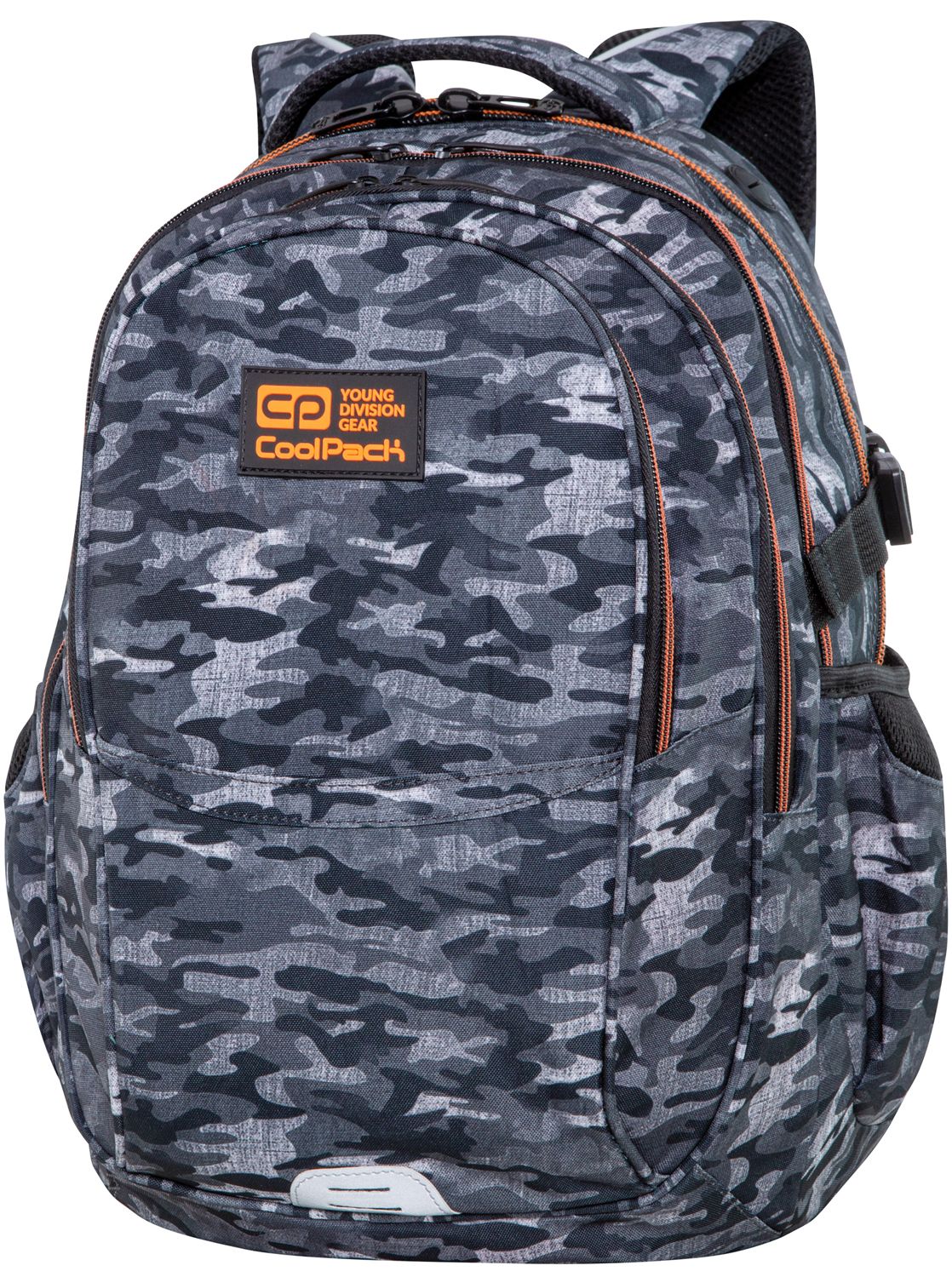 Ученическа раница COOLPACK - FACTOR - MILITARY GREY 1