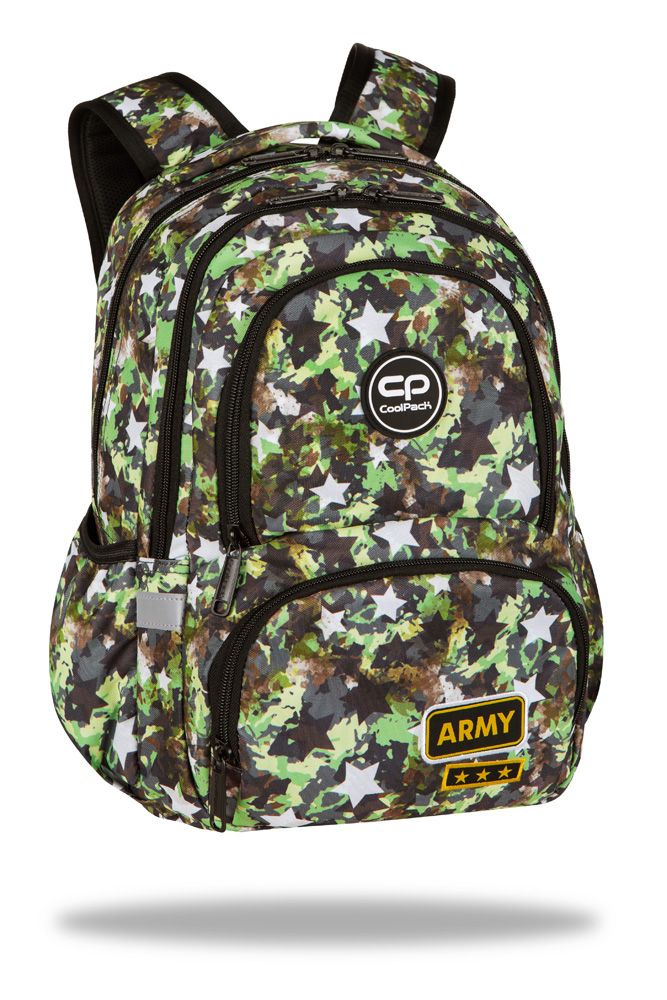 Ученическа раница COOLPACK - SPINER TERMIC - Army Stars 1