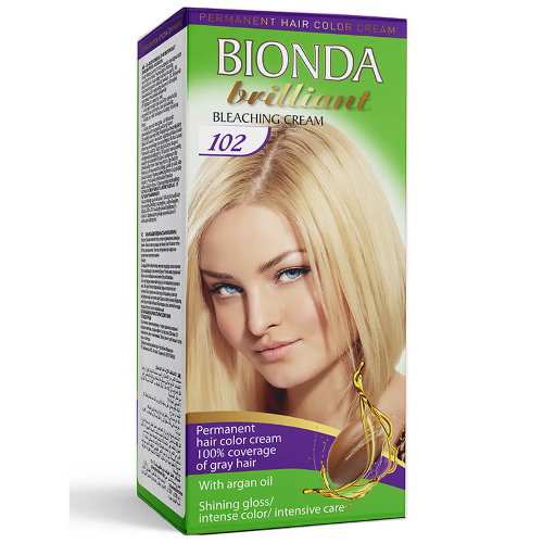 Боя за Коса BIONDA BRILLIANT №102 Изсветляващ Крем 50мл 1