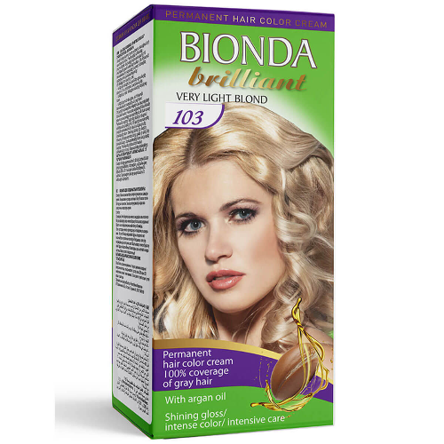 Боя за Коса BIONDA BRILLIANT №103 Много Светло Рус 50мл 1