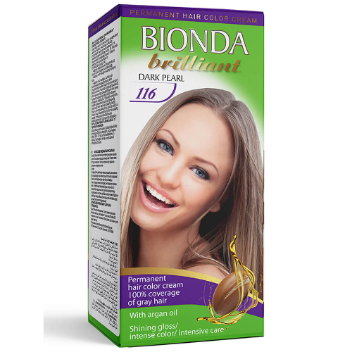 Боя за Коса BIONDA BRILLIANT №116 Тъмна Перла 50мл 1