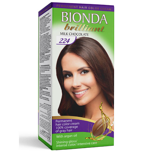 Боя за Коса BIONDA BRILLIANT №224 Млечен Шоколад 50мл 1