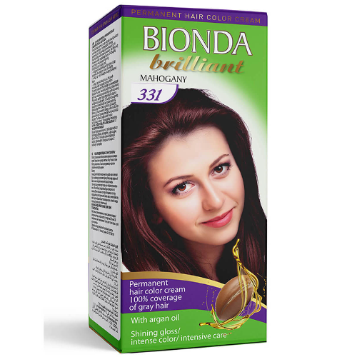 Боя за Коса BIONDA BRILLIANT №331 Махагон 50мл 1