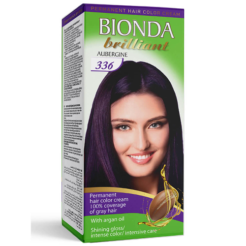 Боя за Коса BIONDA BRILLIANT №336 Патладжан 50мл 1