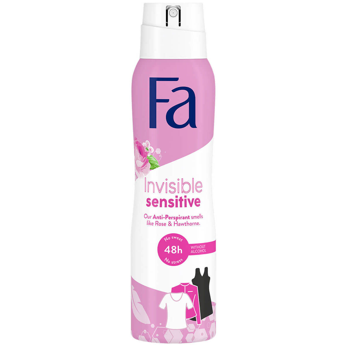 Дезодорант FA Invisible Sensitive 150мл 1