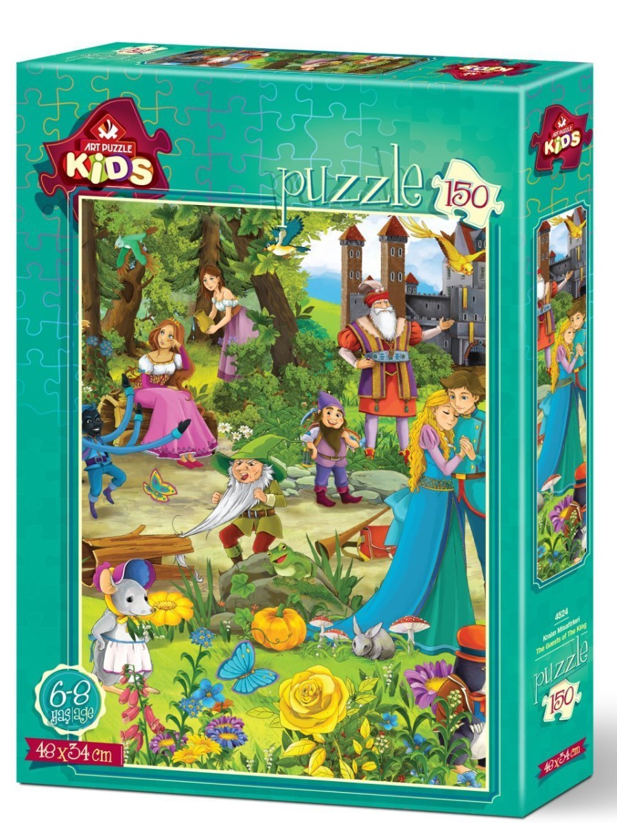 Детски пъзел Art Puzzle 150 части Къщата на краля 1