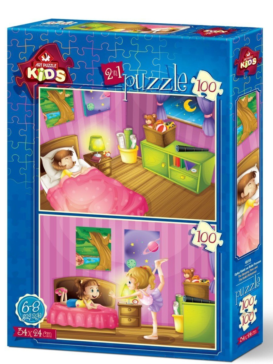 Пъзел 2 в 1 Art Puzzle 12 + 24 части Балет 1