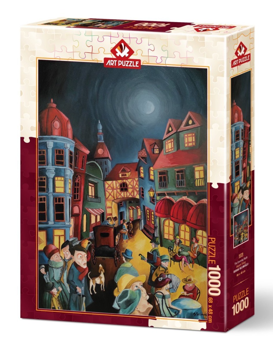 Пъзел Art Puzzle Вечер в градчето 1000 части 1