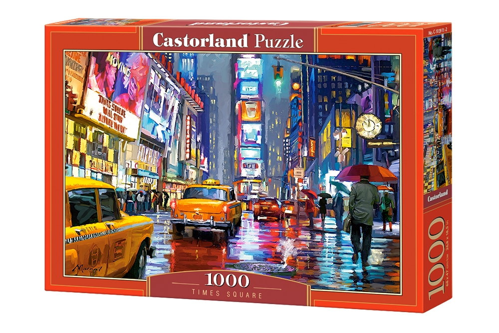 Пъзел Castorland Times Square, New York 1000 ч. 1