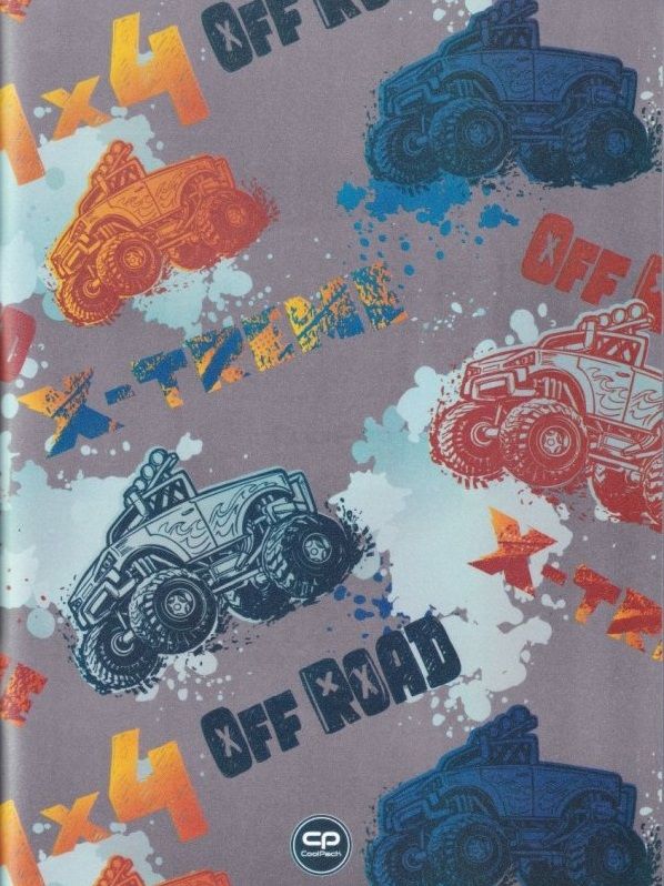 Тетрадка А5 Coolpack мека корица PP 60 л. ред Offroad 1