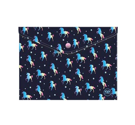 Папка с копче - Coolpack - Blue unicorn 1