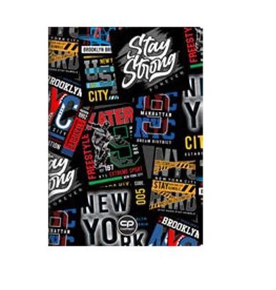 Тетрадка А5 Coolpack мека корица PP 60 л. ред Big City 1