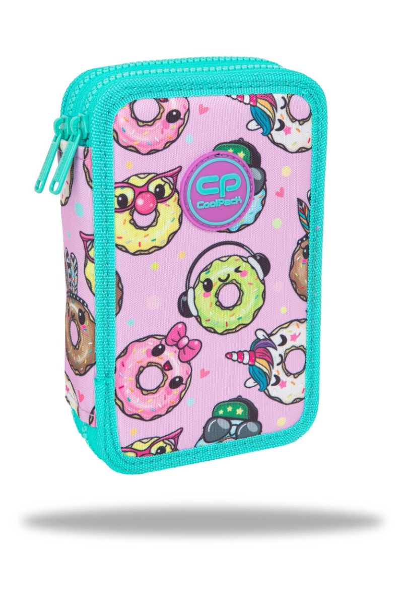 Ученически несесер с пособия COOLPACK - JUMPER 2 -  Happy donuts 1