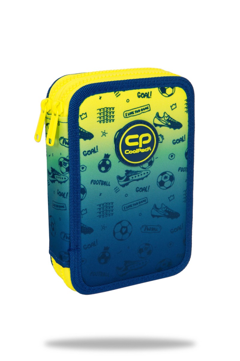 Ученически несесер с пособия COOLPACK - JUMPER 2 - Football 2T 1