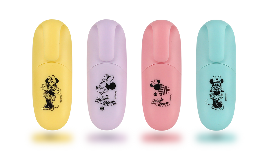Комплект 4бр мини текстмаркери COOLPACK Disney - Minnie Mouse 1