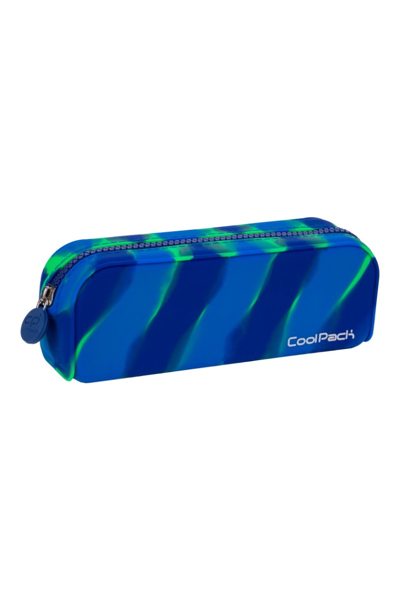 Силиконов несесер Coolpack - Tube - Boys Zebra Blue 1