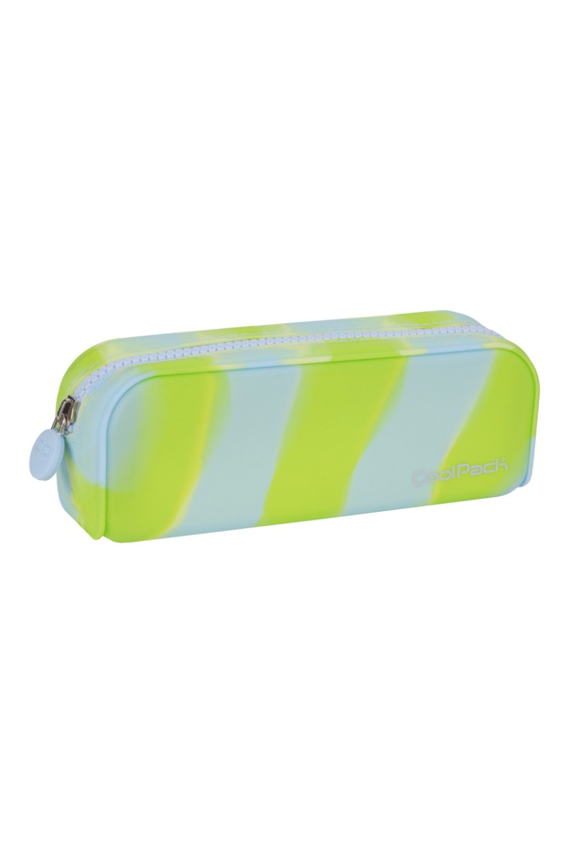 Силиконов несесер Coolpack - Tube - Girls Zebra Lime 1