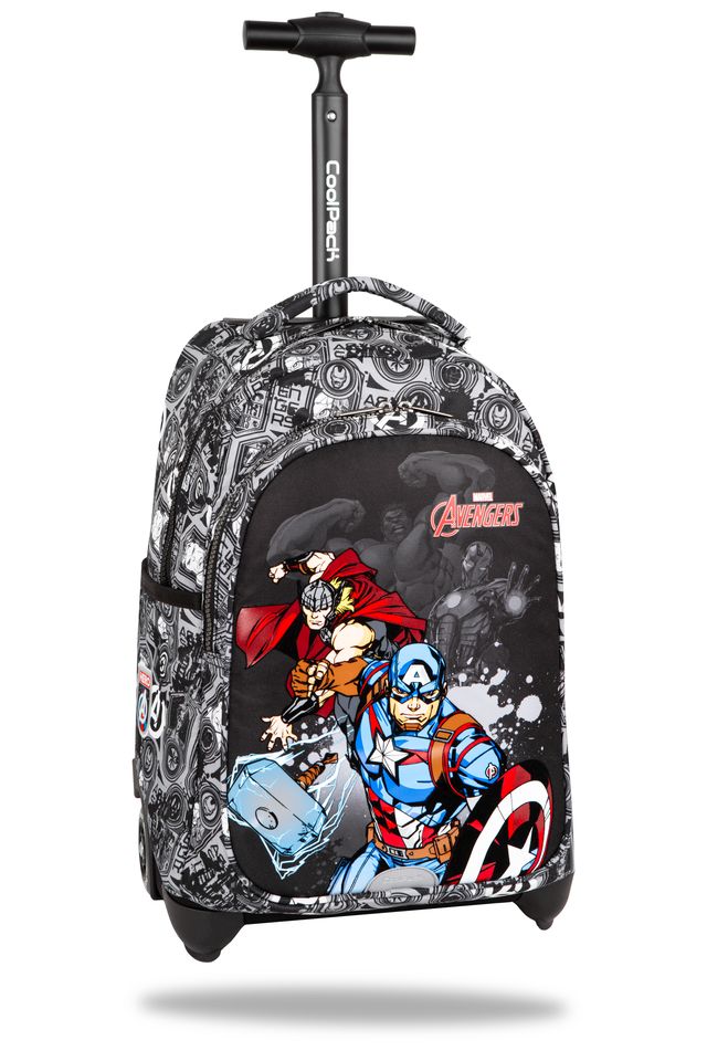 Ученическа раница на колела Coolpack - Jack - Avengers 1