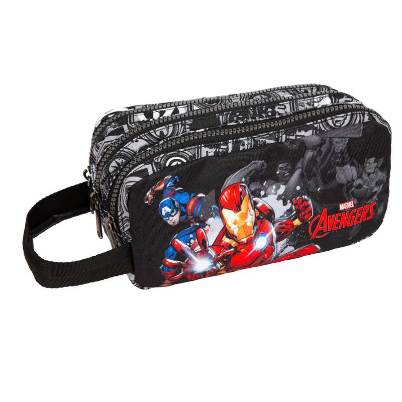 Ученически несесер с три ципа COOLPACK - PRIMUS - Avengers 1