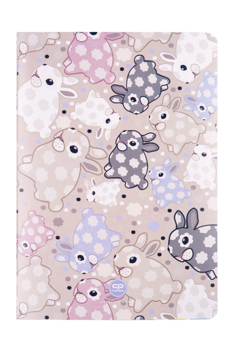 Тетрадка А5 Coolpack мека корица PP 32 л. ред White Bunny 1