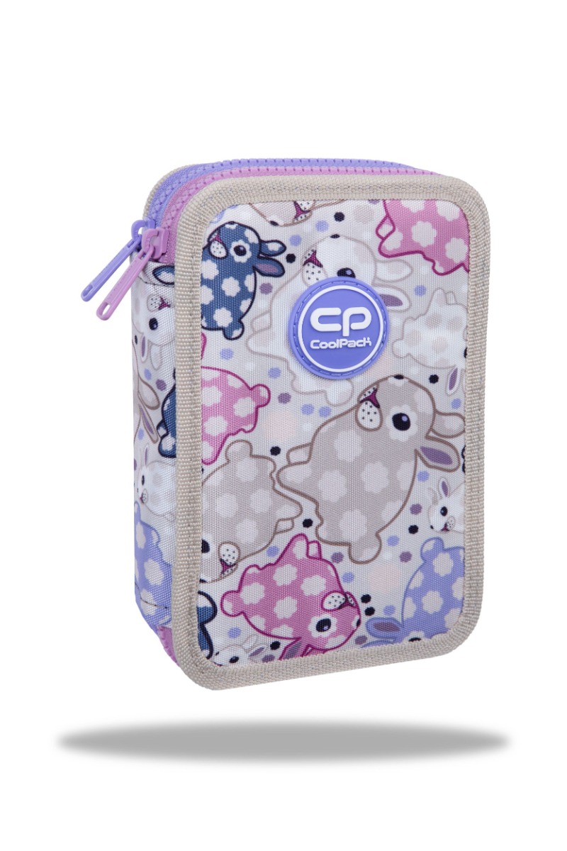 Ученически несесер с пособия COOLPACK - JUMPER 2 - White Bunny 1