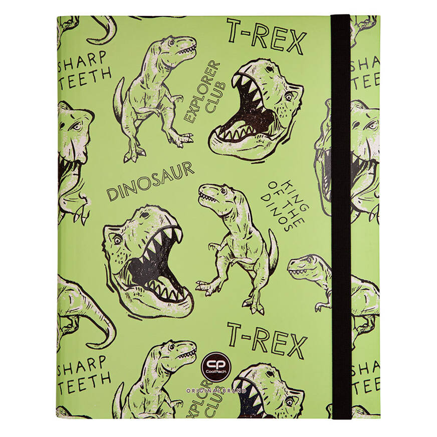 Папка с ластик A4 Coolpack - Dino adventure 1
