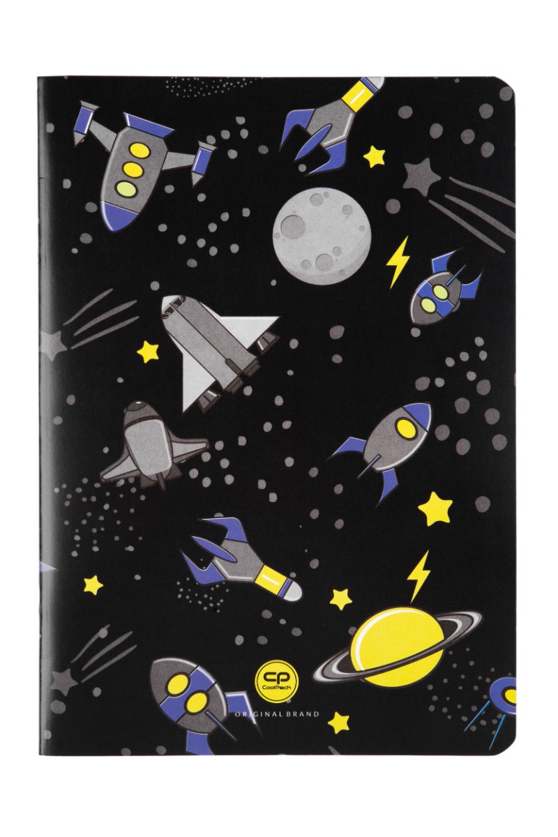 Тетрадка А5 Coolpack мека корица PP 32л. квадратчета Atlantis 1
