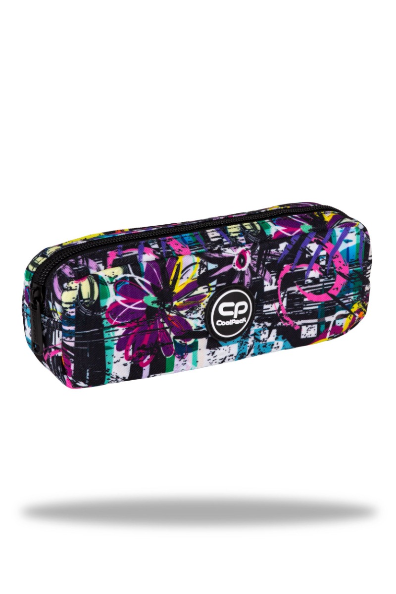 Ученически несесер Coolpack - DECK - Poster Flower 1