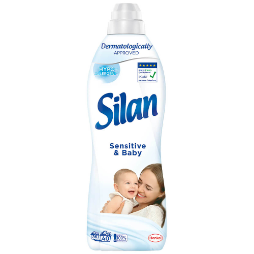 Омекотител SILAN Sensitive & Baby 880мл 1