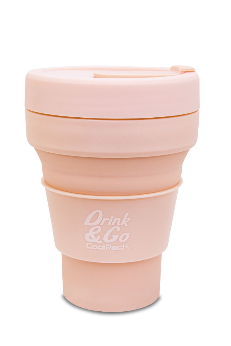 Силиконова чаша - COOLPACK - Powder Peach 1