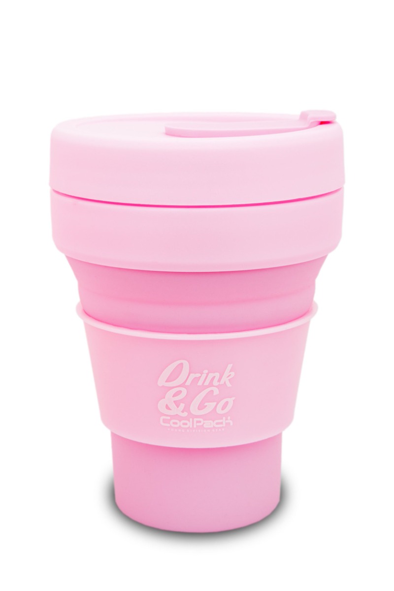 Силиконова чаша - COOLPACK - Powder pink 1