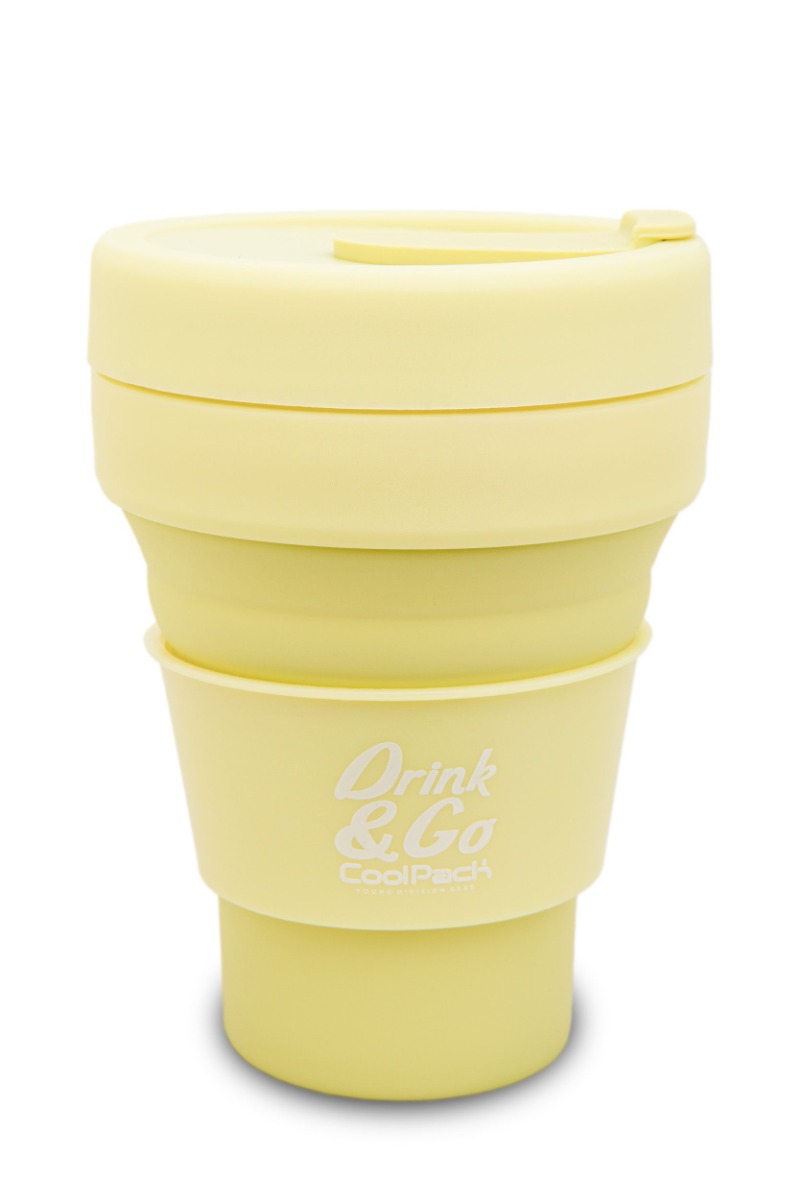 Силиконова чаша - COOLPACK - Powder yellow 1