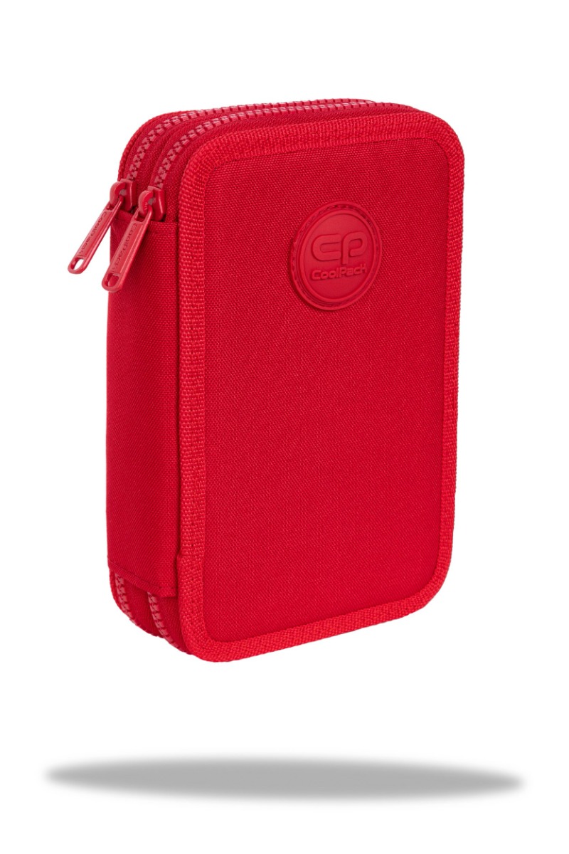 Ученически несесер с ЕКО пособия COOLPACK - JUMPER 2 - rpet RED 1