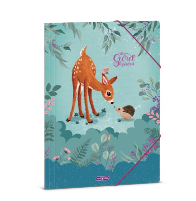 Папка с ластик A4 Ars Una - My Secret Garden (5339) 24 1