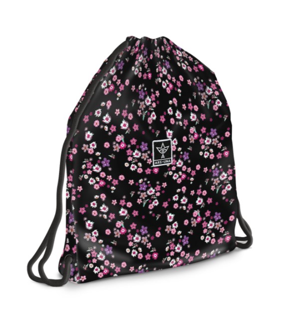Голяма спортна торба Ars Una - Pearl Blossom Black (5377) 24 1