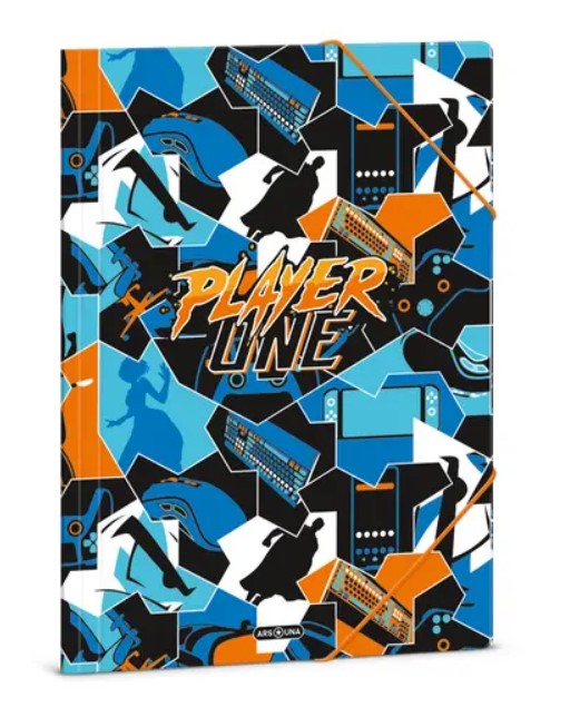 Папка с ластик A4 - ARS UNA - Player One (5353) 24 1